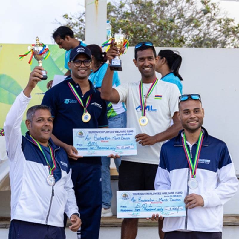 Air badminton men doubles